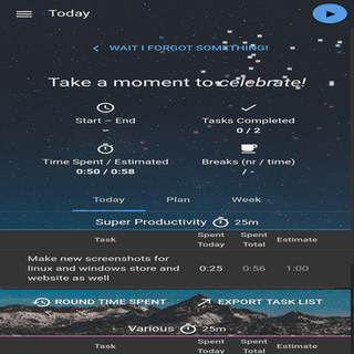 Super Productivity screenshot