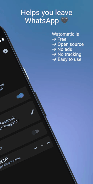 Watomatic screenshot