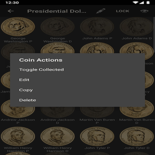 Coin Collection screenshot