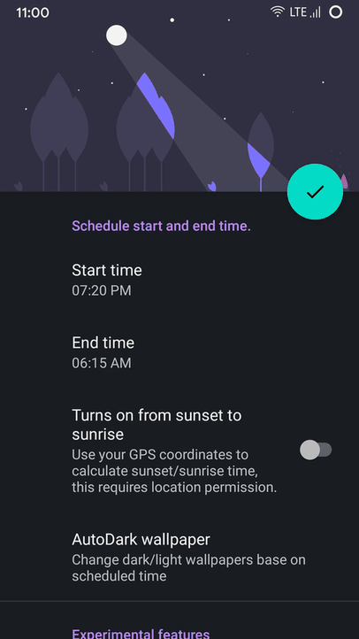 AutoDark screenshot