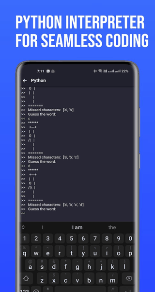Acode editor screenshot