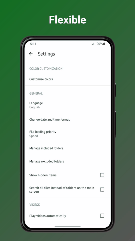 Fossify Gallery screenshot