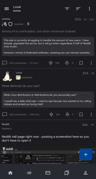 Jerboa for Lemmy screenshot