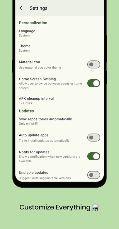 Droid-ify screenshot