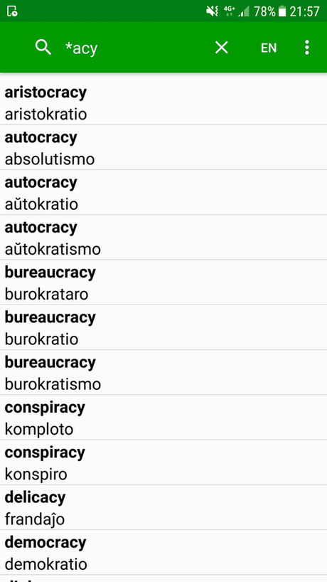 Praktika Vortaro screenshot