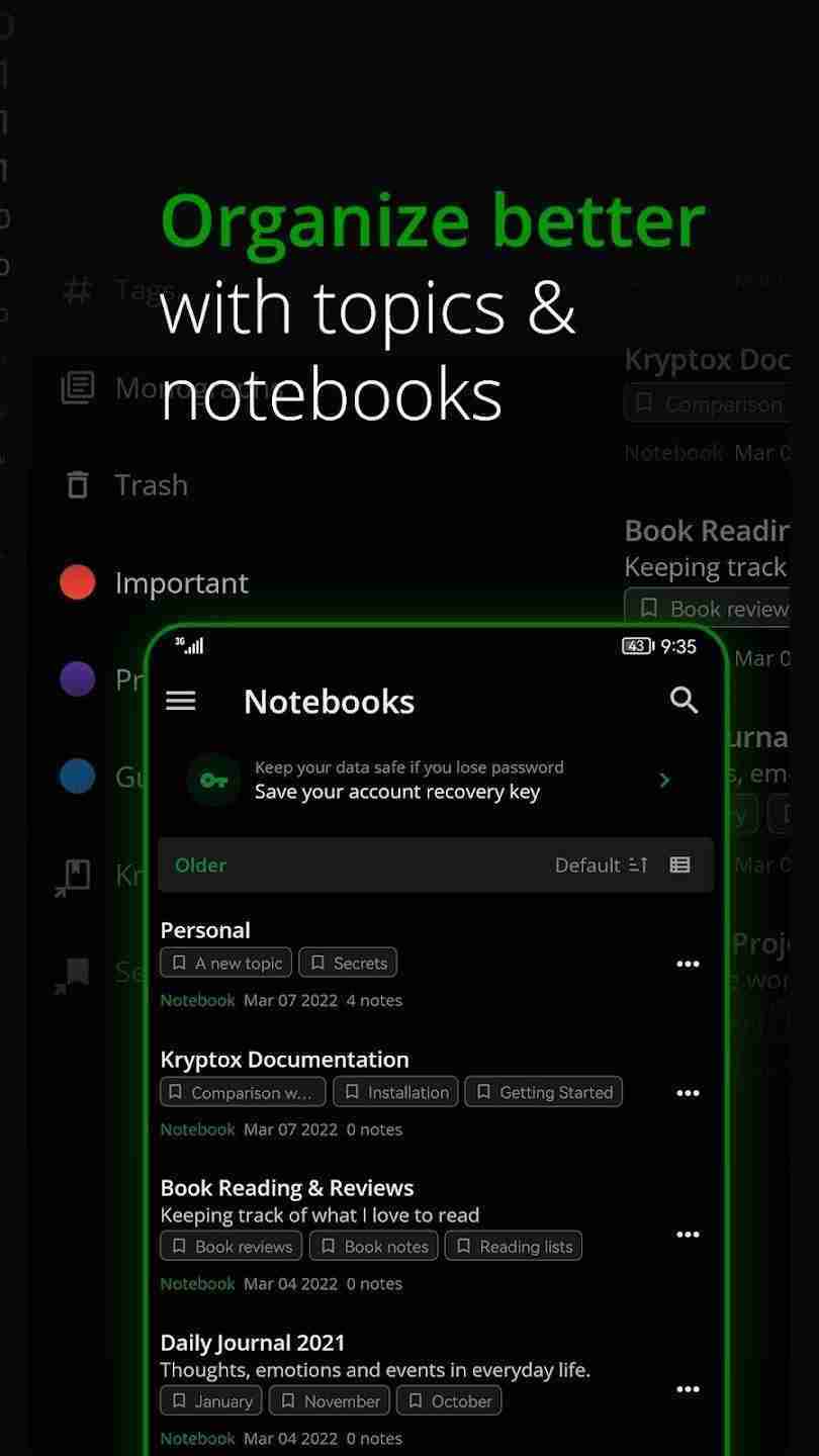 Notesnook screenshot