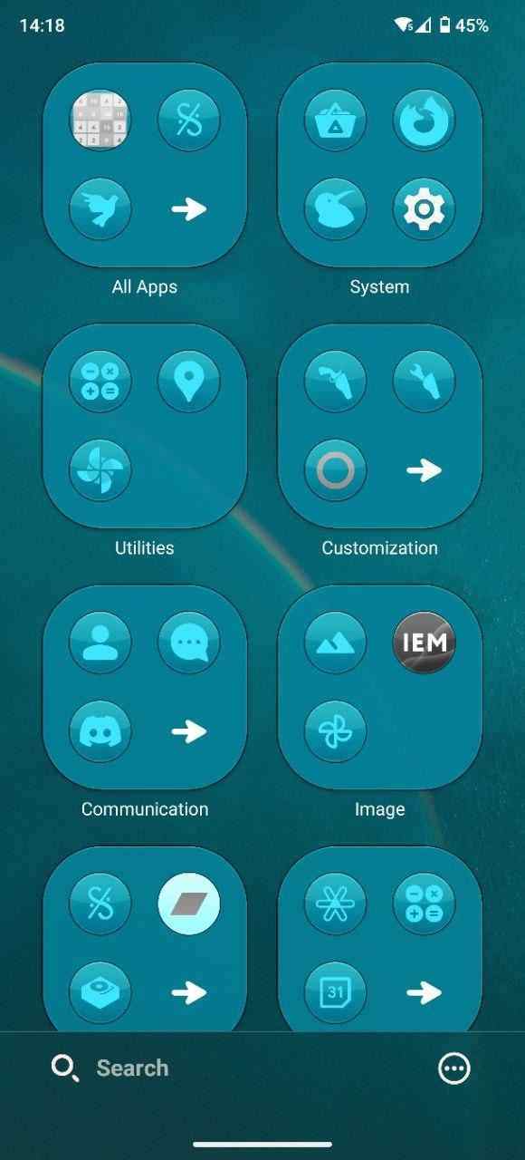 Ion Launcher screenshot