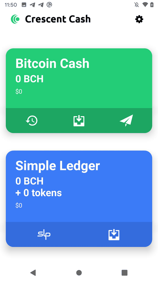 Crescent Cash screenshot