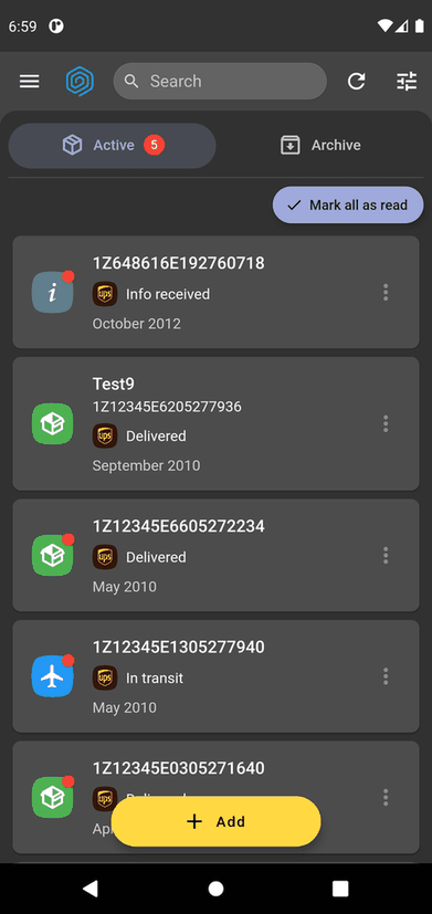 LibreTrack screenshot