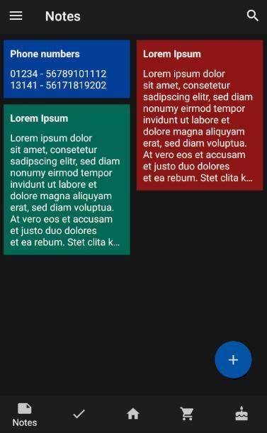 PocketPlan screenshot