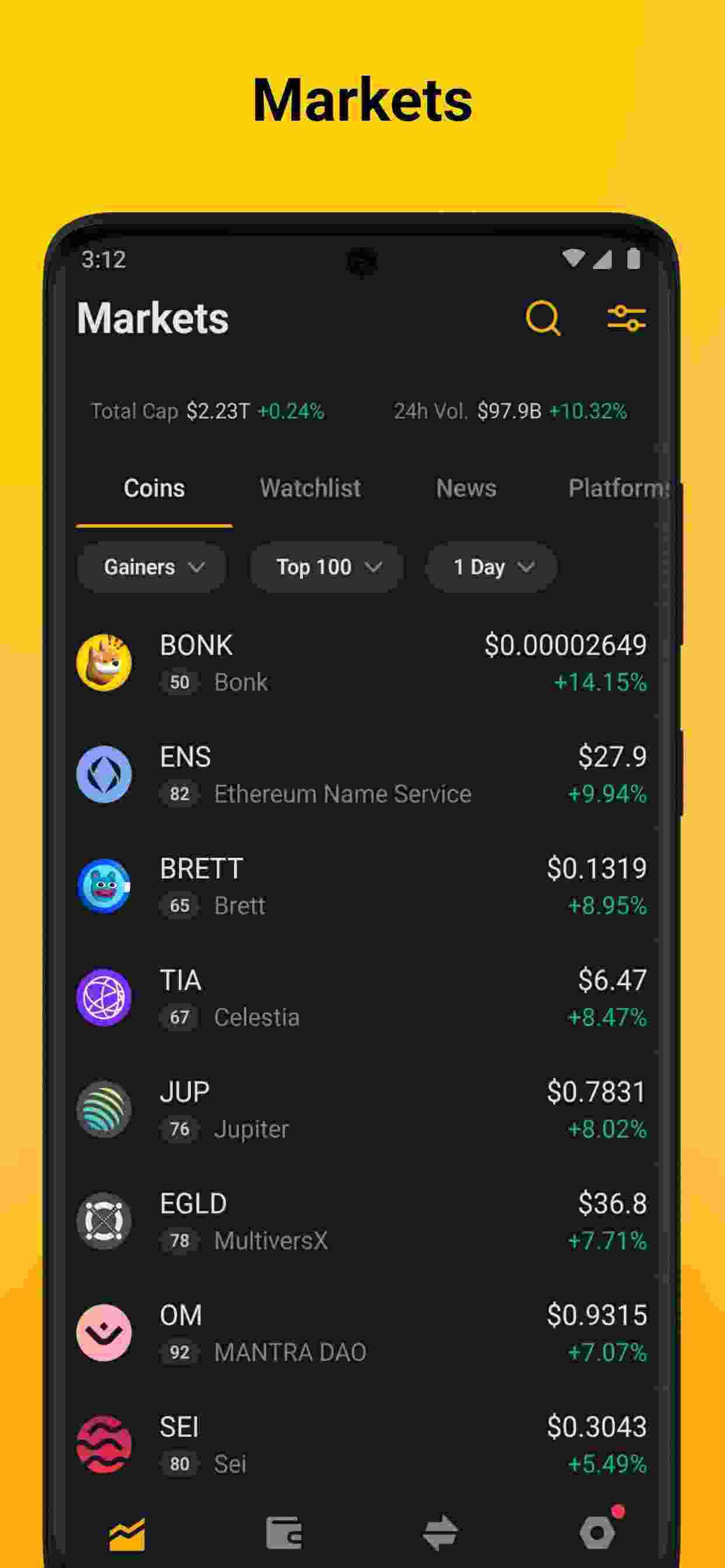 Unstoppable Crypto Wallet screenshot
