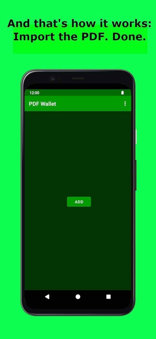 PDF Wallet screenshot
