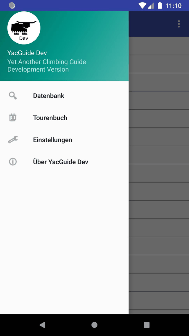 YacGuide Dev screenshot