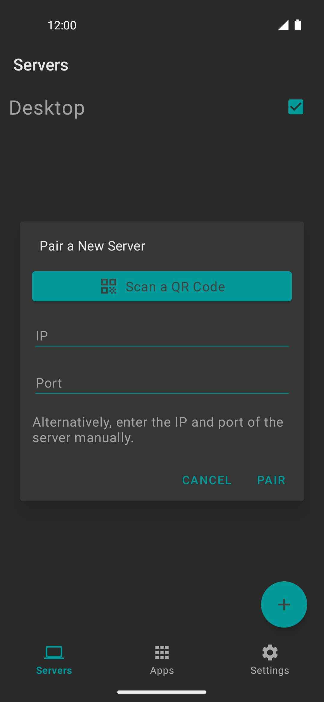 Android 2 Linux Notifications screenshot