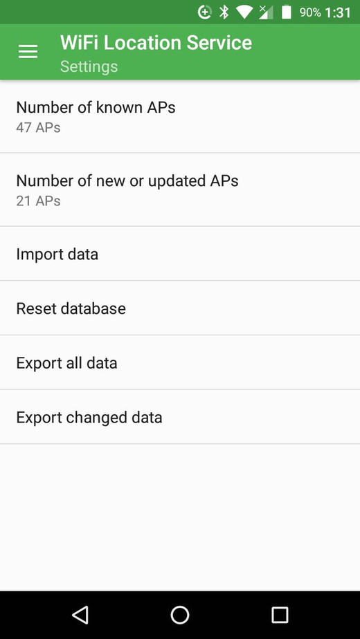 LocalWifiNlpBackend screenshot