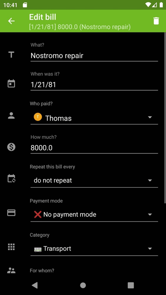 MoneyBuster screenshot