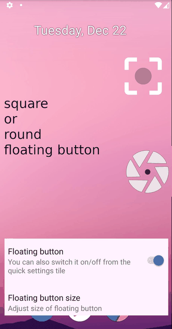 Screenshot Tile (NoRoot) screenshot