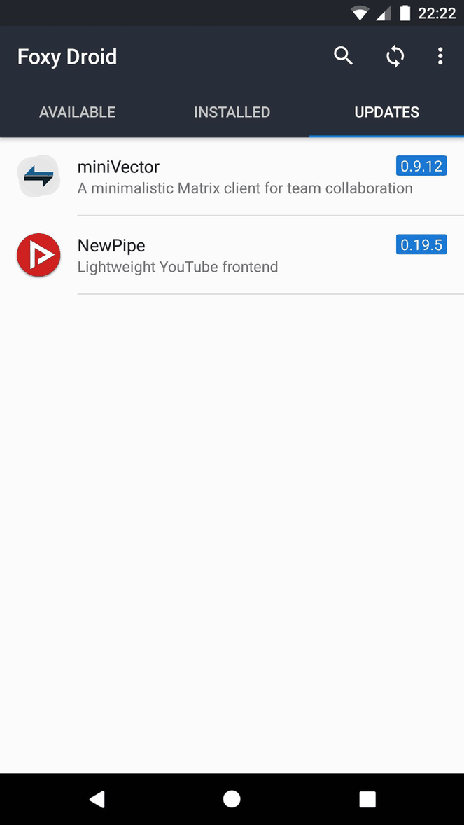 Foxy Droid screenshot