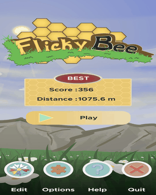 Flicky Bee screenshot