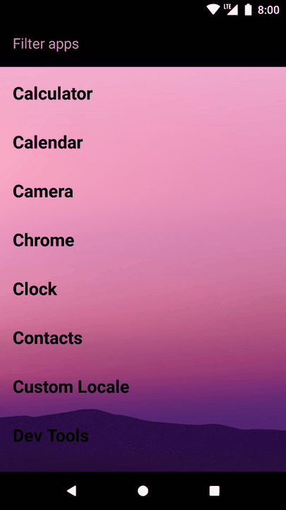 Text Launcher screenshot