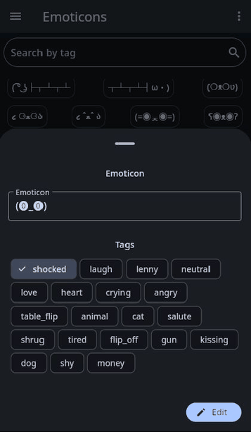 Emotic screenshot