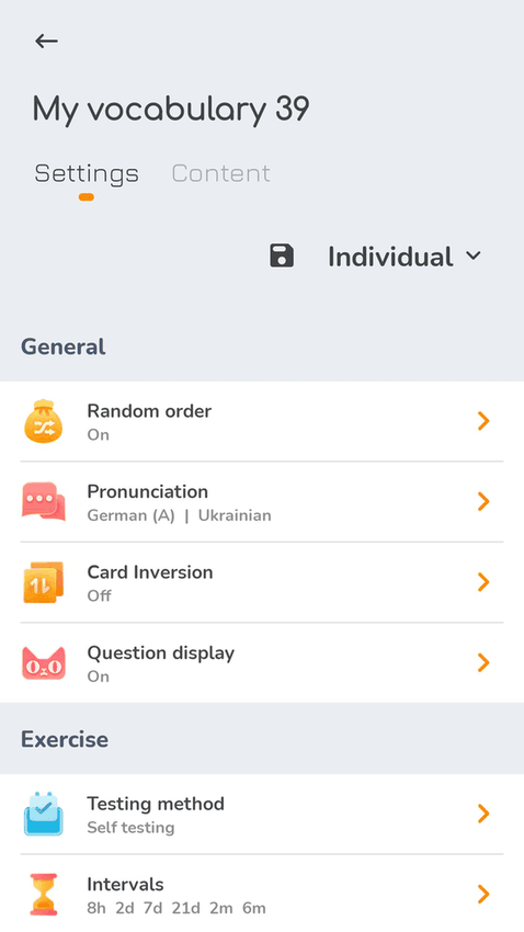 ForgetMeNot screenshot