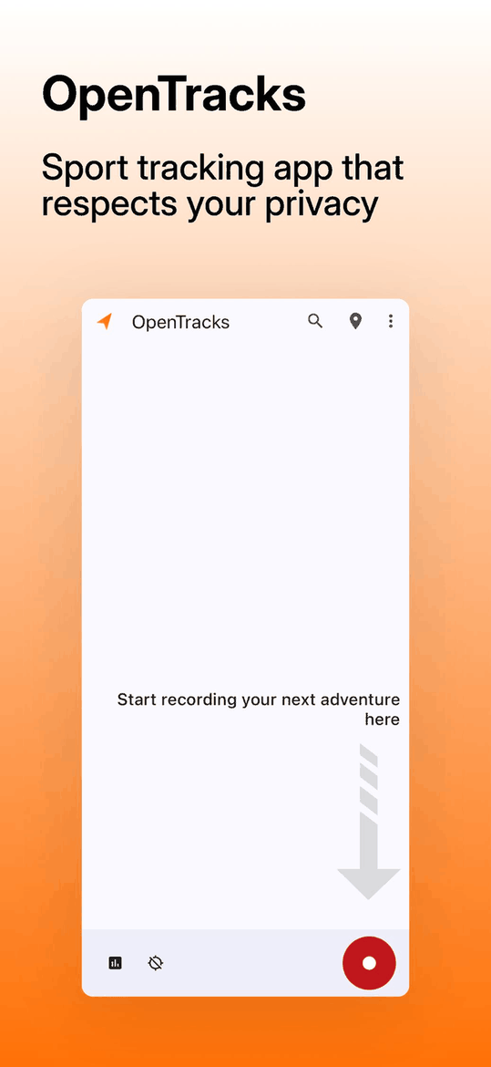 OpenTracks (Non-reproducible) screenshot