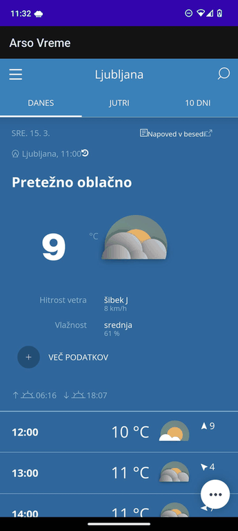 Arso Vreme screenshot