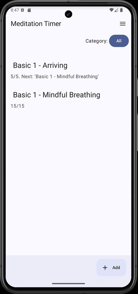 Meditation Timer screenshot