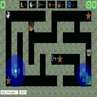 The Squirrel's Maze 2D screenshot