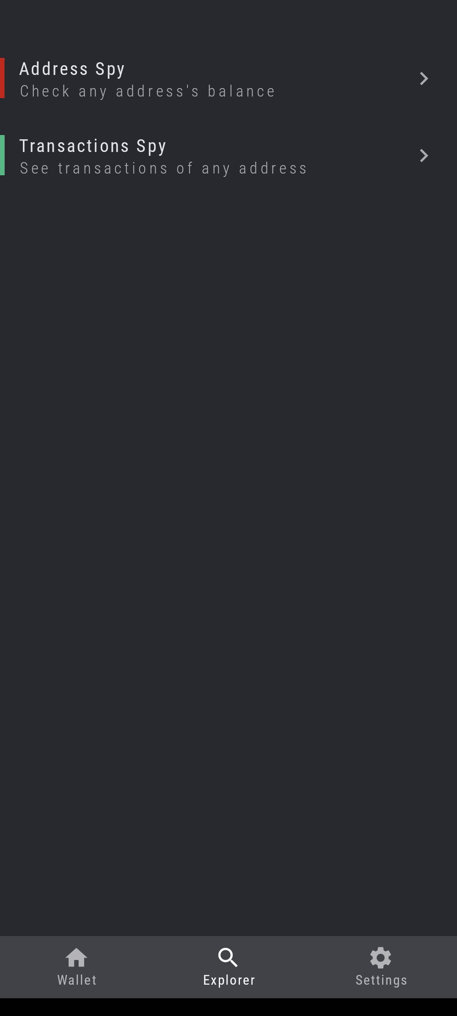 TkTon Wallet screenshot