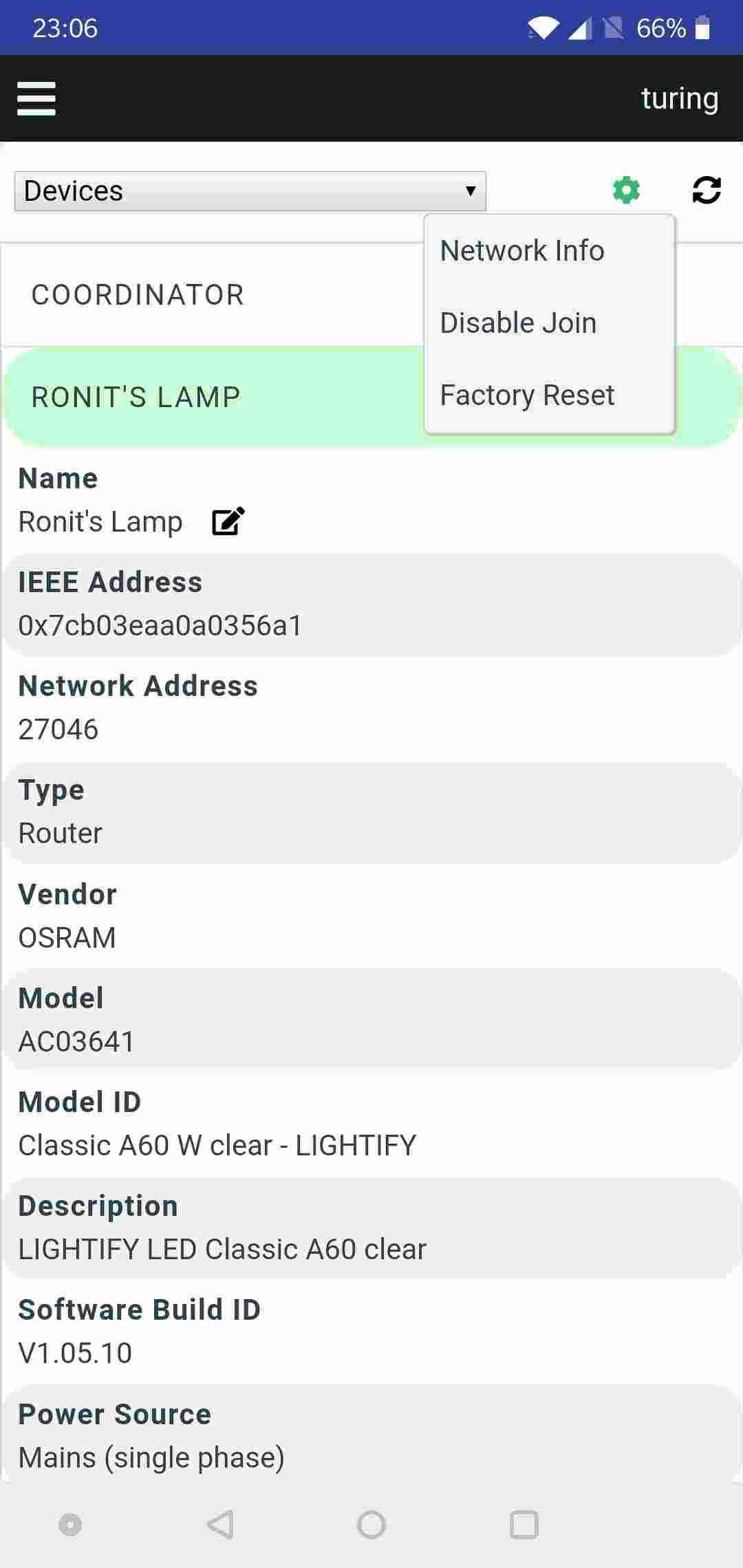 Platypush screenshot