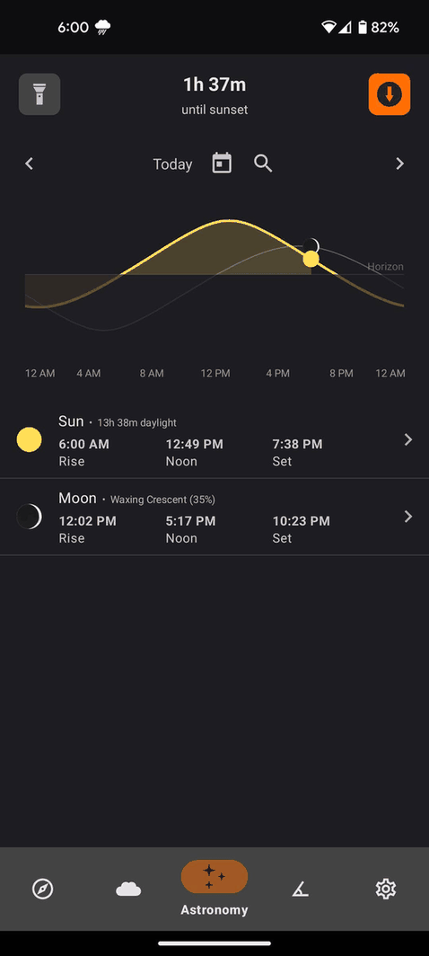 Trail Sense screenshot