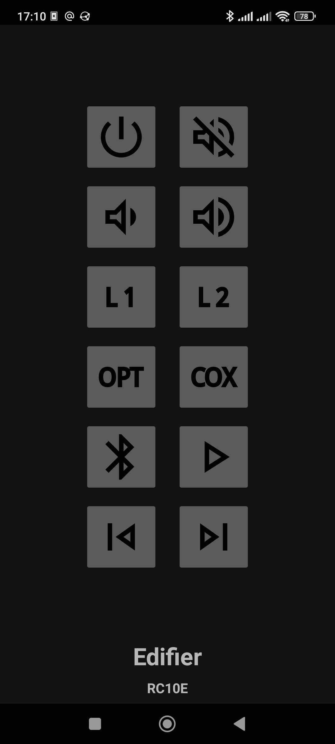 Edifier RC10E screenshot