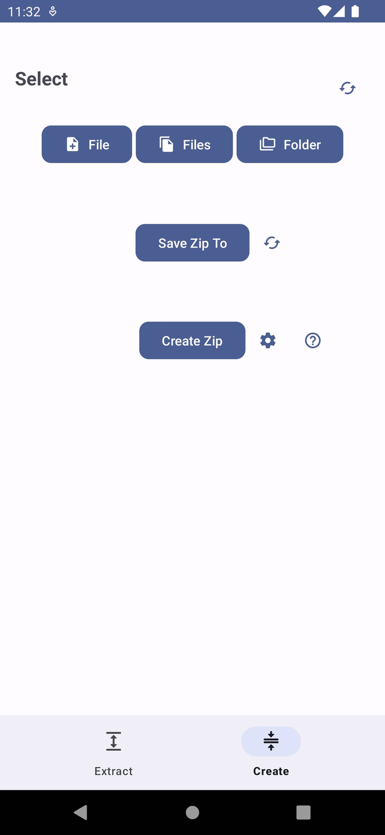ZipXtract FD screenshot