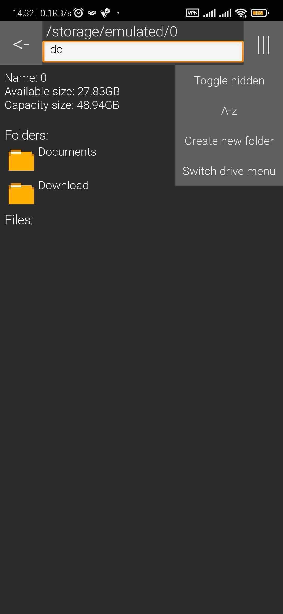 Little File Explorer screenshot