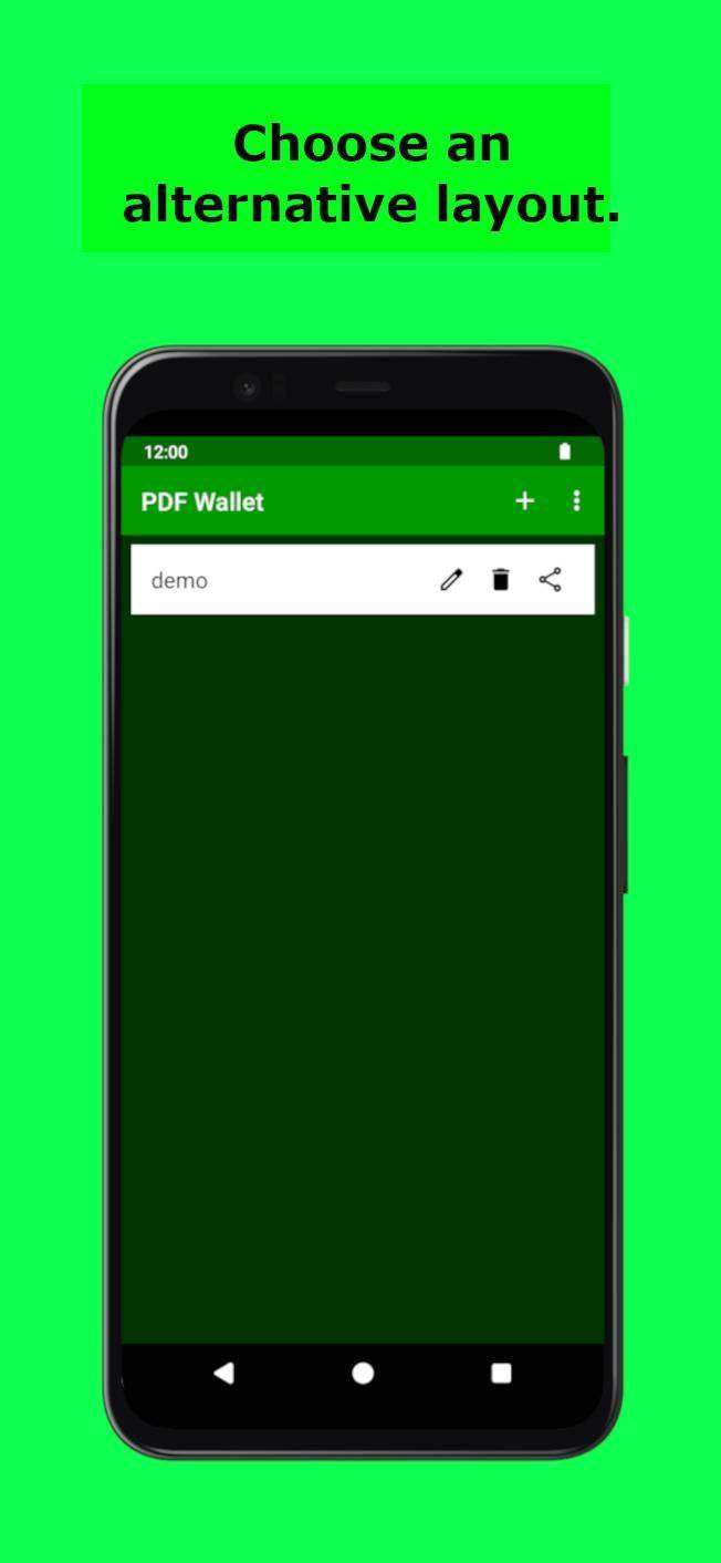 PDF Wallet screenshot