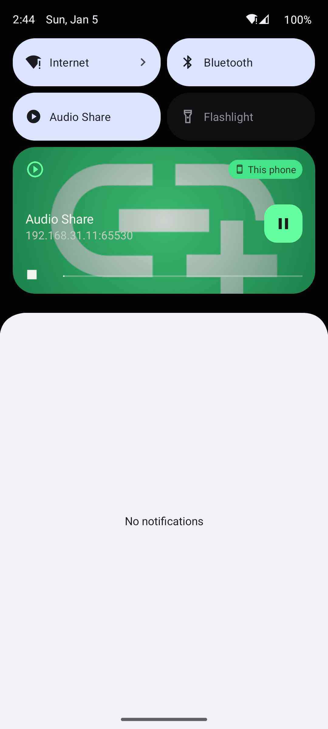 Audio Share screenshot