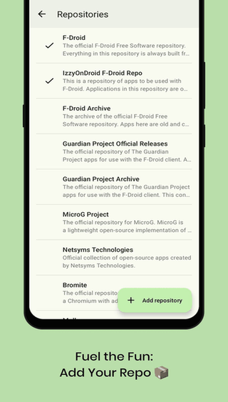 Droid-ify screenshot