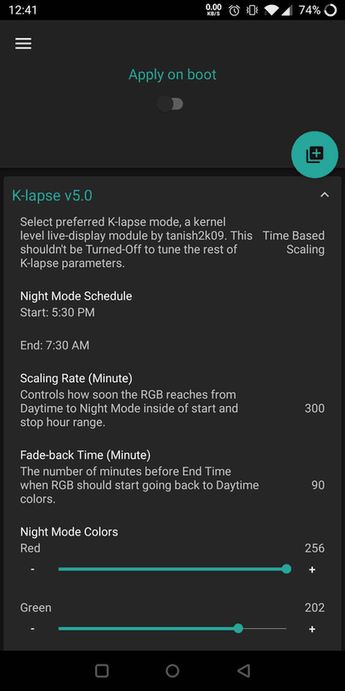 SmartPack-Kernel Manager screenshot