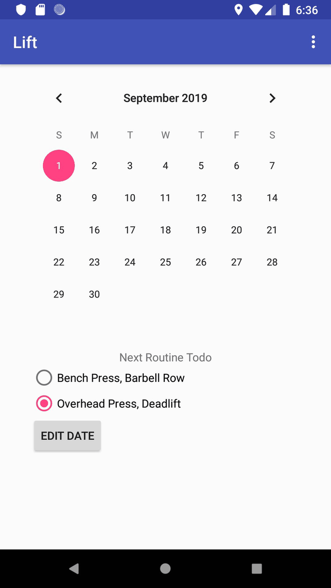Lift screenshot