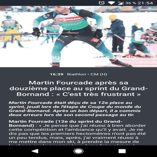 Equipe RSS screenshot