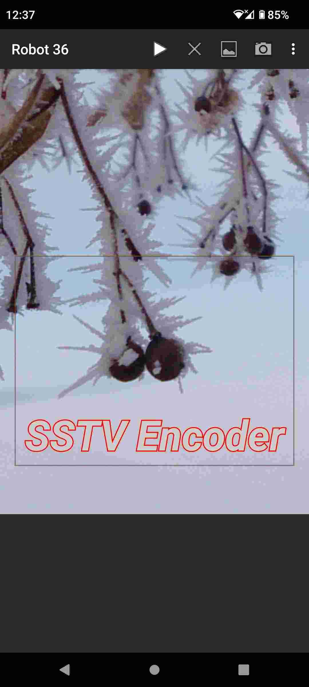 SSTV Encoder  screenshot