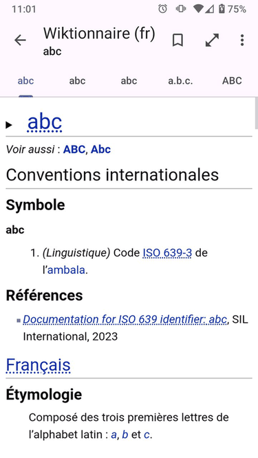 OSS-Dict screenshot