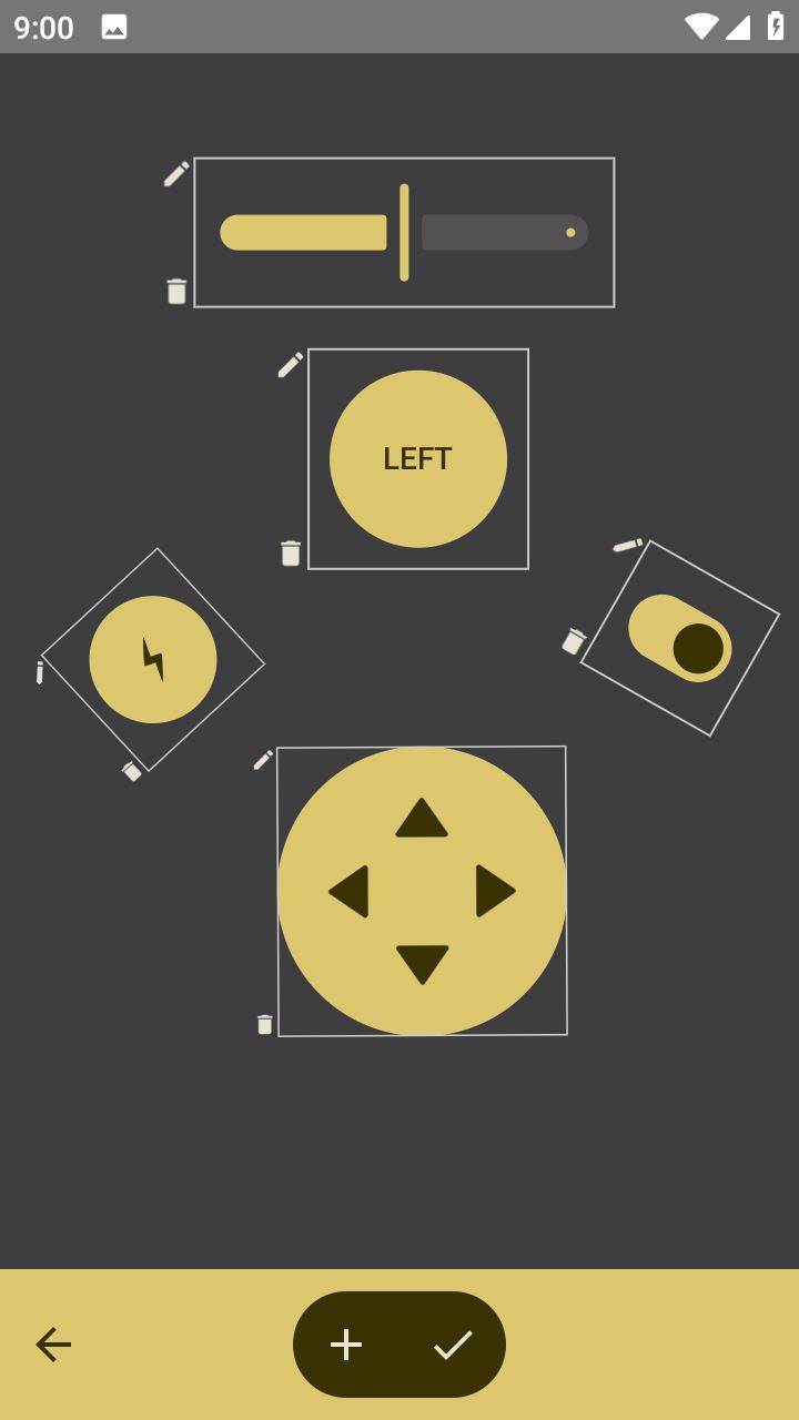 Droid Pad screenshot