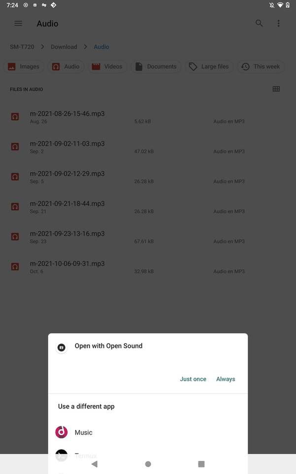 OpenSound screenshot