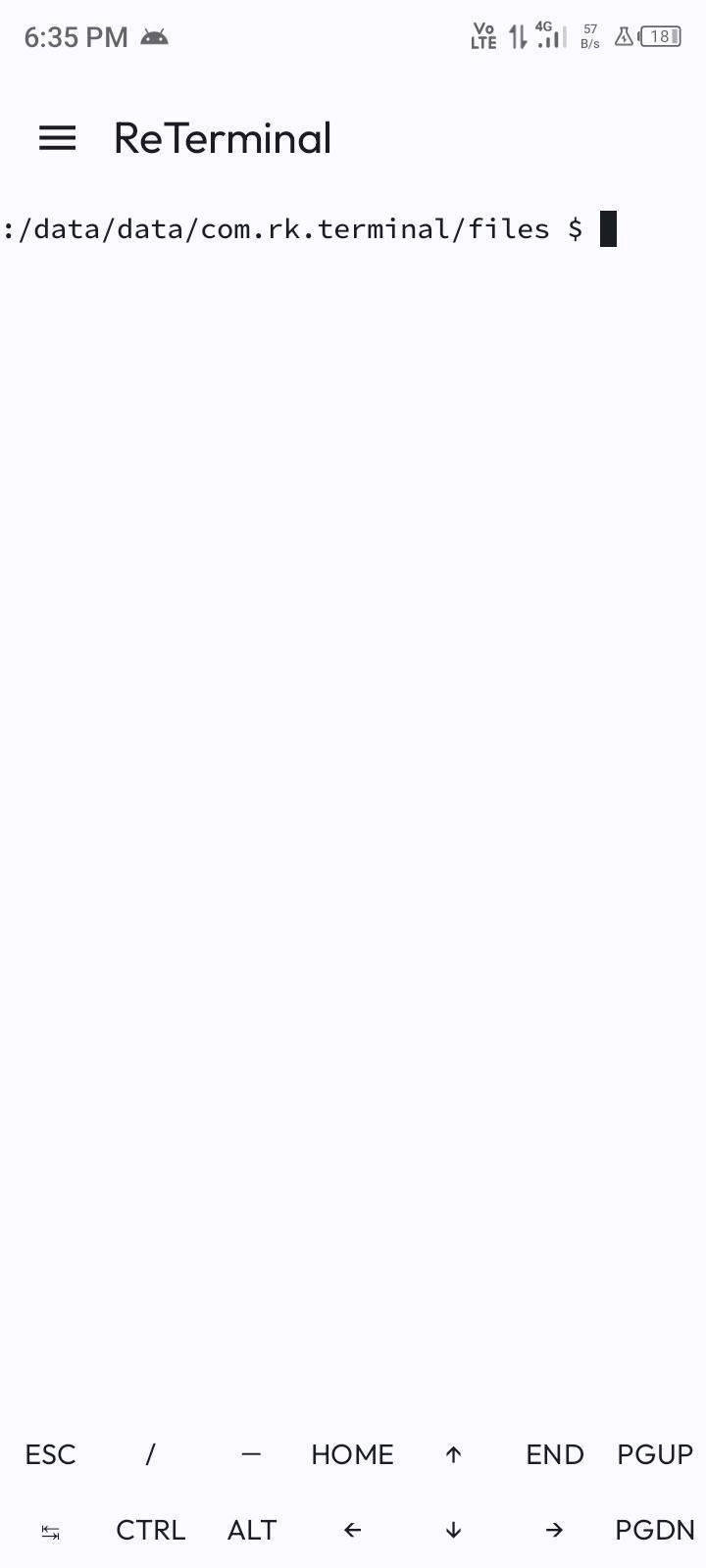 ReTerminal screenshot