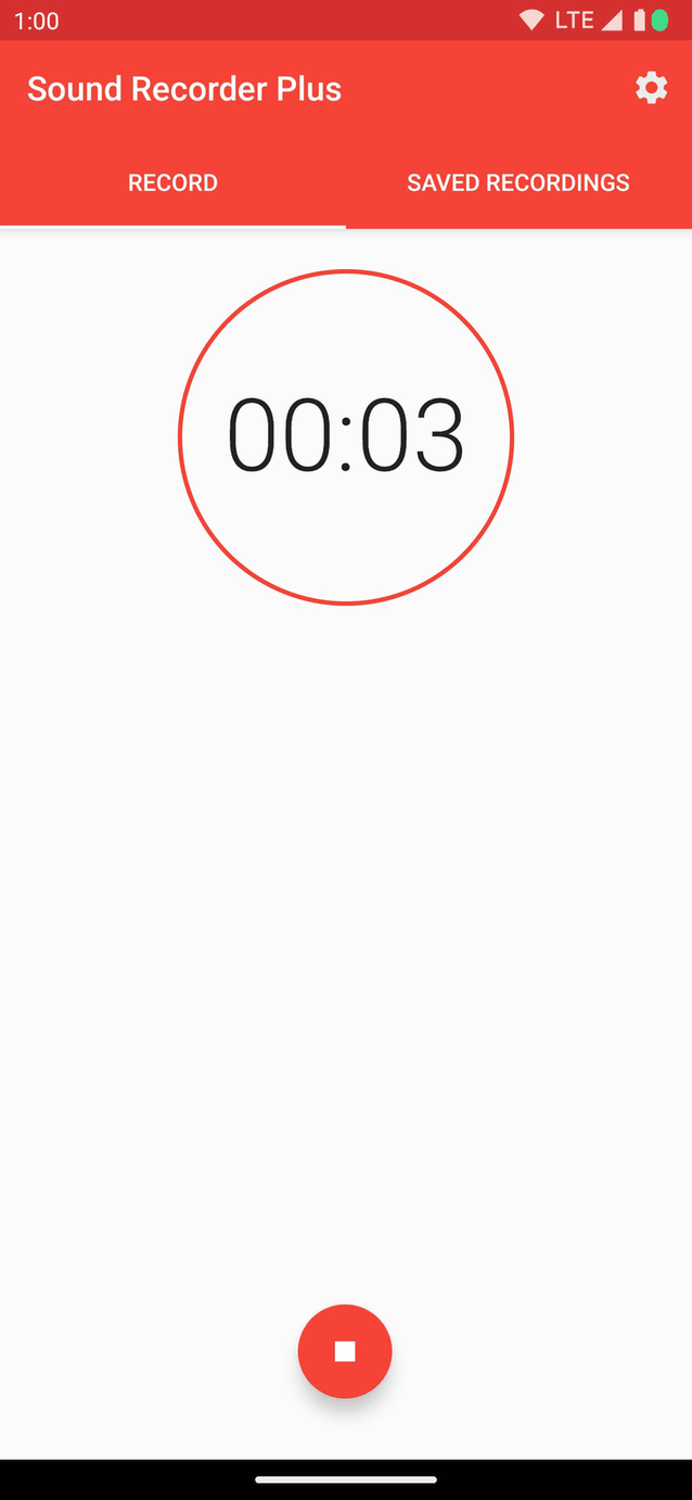 Sound Recorder Plus screenshot