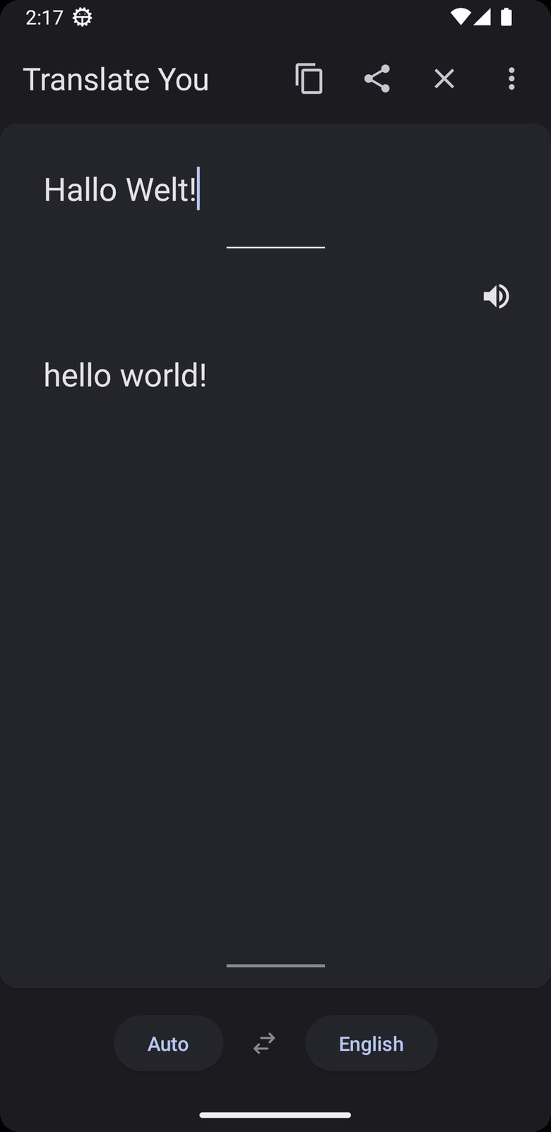 Translate You screenshot