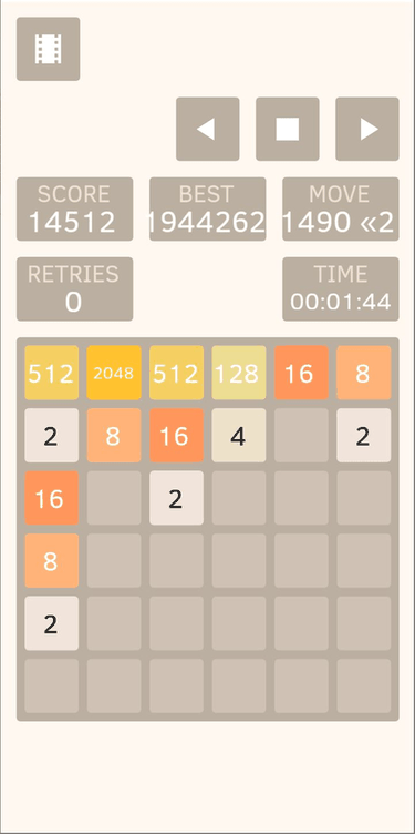 2048 Open Fun Game screenshot